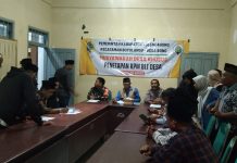Desa Bono, Gelar Musyawarah Desa Khusus Penetapan KPM BLT Desa