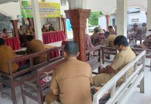 Gelar Peningkatan Kapasitas Aparatur Pemerintah Desa Dalam Pengelolaan APBDesa, Camat Pucanglaban 