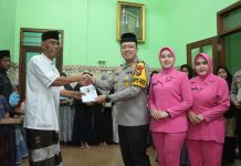 Mobil Senyum Polres Tulungagung, Bagikan Makan Bergizi Gratis Untuk Bukber Di Panti Asuhan Ahmad Yani Al Muslimun