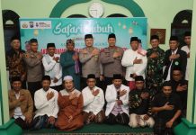 Kapolres Tulungagung, Giat Sahur Bersama Dan Safari Subuh Di Gondang