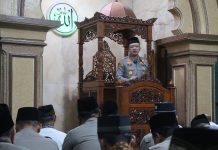 Kapolres Tulungagung Safari Subuh Di Boyolangu, Usai Patroli Skala Besar Akhir Pekan