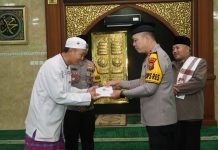 Usai Pimpin Patroli Skala Besar, Kapolres Tulungagung Safari Subuh Di Wilayah Kecamatan Ngantru