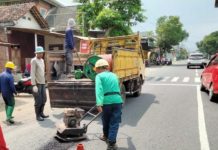 Pemkab Tulungagung Fokus Perbaiki Jalan Rusak, Wujudkan Insfratruktur Berkualitas Untuk Kesejahteraan Masyarakat