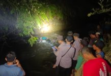 Penemuan Mayat Di Sungai Kali Klantur, Diduga Terpeleset Dan Tenggelam