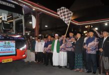Bupati Tulungagung Berangkatkan 872 Jemaah Calon Haji, Suasana Haru Warnai Pelepasan