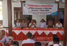 Desa Manding Gelar Pembinaan Dan Monitoring APBDes Semester II 2024 Dan Semester I 2025