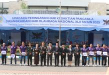 Forkopimda Tulungagung Gelar Upacara Kesaktian Pancasila Dan Haornas Ke-42