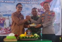 HUT Ke-80 TNI, Koramil Kedungwaru Gelar Tasyakuran Penuh Kebersamaan
