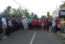 Semarak Hari Santri Nasional 2025, Desa Mulyosari Gelar Jalan Sehat Bersama MWC NU Pagerwojo