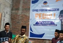 Wujud Syukur Dan Kepedulian, Haji Sabar Bagikan Ratusan Paket Sembako Untuk Warga Dusun Putuk