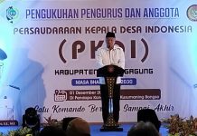 Bupati Tulungagung Kukuhkan Pengurus PKDI 2025 - 2030, Tegaskan Tata Kelola Desa Harus Transparan Dan Berorientasi Layanan Publik