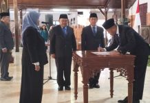 Bupati Tulungagung Lantik 15 Pejabat JPT Pertama, Tegaskan Integritas Dan Profesionalisme Sebagai Fondasi Birokrasi