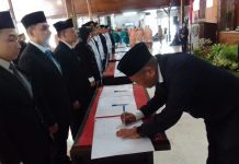 Pemkab Tulungagung Lantik 141 Pejabat, Bupati Sebut 