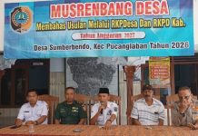 Musrenbang Desa Sumberbendo Tegaskan Arah Pembangunan Partisipatif 2026 - 2027