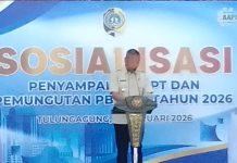 Dorong Optimalisasi PBB P2 2026, Bupati Gatut Sunu Tekankan Distribusi SPPT Dan Integritas Aparatur