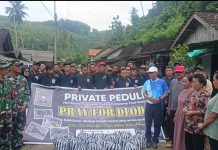 Privat PSHT Ranting Pucanglaban Salurkan Bantuan Untuk Warga Dusun Dlodo Yang Terdampak Banjir