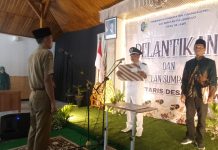 Resmi Dilantik, Dadang Primista Bhakti Emban Amanah Sebagai Sekretaris Desa Segawe