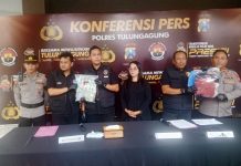 Polres Tulungagung Amankan Pelaku Pencurian Kabel, Kendaraan Modifikasi Jadi Barang Bukti
