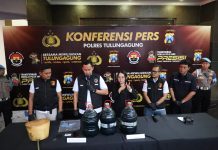 Satreskrim Polres Tulungagung Bongkar Praktik Penyelewengan BBM Subsidi Pertalite Di Kauman