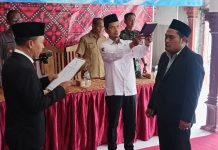 Surani Al Gandos Resmi Purnatugas, Hendri Kriswantoro Dilantik Sebagai Penjabat Kepala Desa Sumberbendo