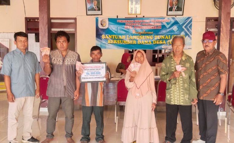Pemdes Panggungkalak Salurkan BLT Dana Desa Juli – Agustus 2026 Kepada 9 KPM