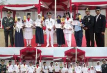 Usai Upacara HUT RI Ke-81, Forkopimcam Pucanglaban Serahkan Piala Dan Penghargaan Bagi Para Juara
