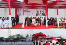 Khidmat Dan Semarak, Forkopimcam Pucanglaban Gelar Upacara HUT Kemerdekaan RI Ke-81