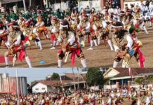 Spektakuler..!! 156 Penari Reog Kendang Tampil Serentak, Pecahkan Rekor Semarak HUT RI Ke-81 Di Pucanglaban