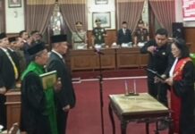 Panhis Yody Wirawan Resmi Jabat Wakil Ketua DPRD Tulungagung