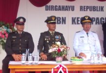 HUT Ke-81 RI Di Pagerwojo, Semangat Kemerdekaan Dan Nasionalisme Bergema Dalam Upacara Bendera