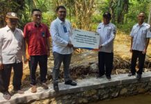 BRI Branch Office Tulungagung Bangun Saluran Irigasi di Desa Sodo, Dukung Produktivitas Pertanian dan Kesejahteraan Petani