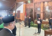 Ahmad Baharudin Lantik 21 Pejabat Eselon II, Tekankan Kinerja Dan Pelayanan Publik
